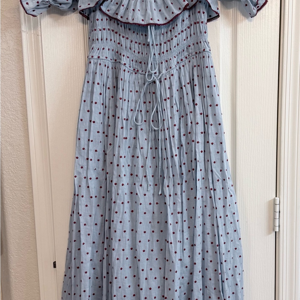 Doen Sol dress in Swiss Dot